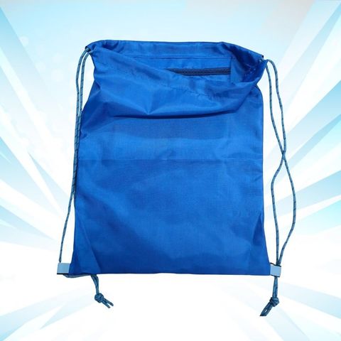 TÚI RÚT THỂ THAO DÀY CÓ TÚI  ZIP - TRƠN