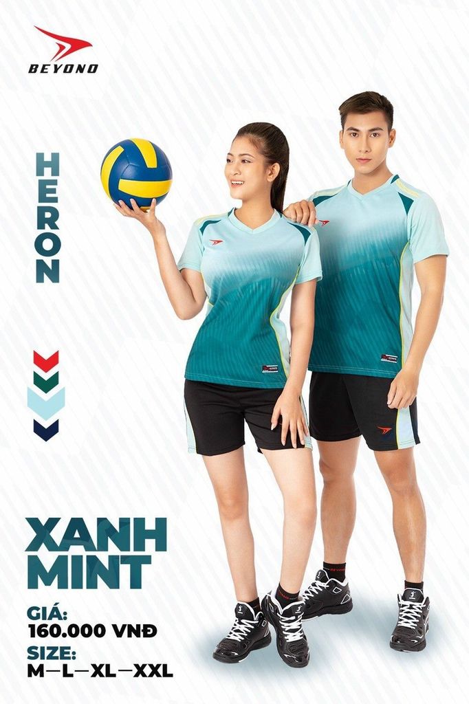 Quần Áo Bóng Chuyền Beyono Heron - Nam