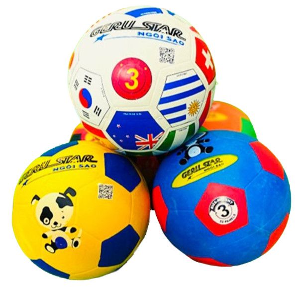 Quả  Bóng đá Trẻ Em Geru Cao Su Số 3