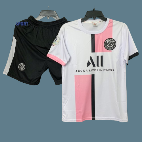 Quần áo đá bóng CLB  PSG 2022 màu Trắng mới nhất