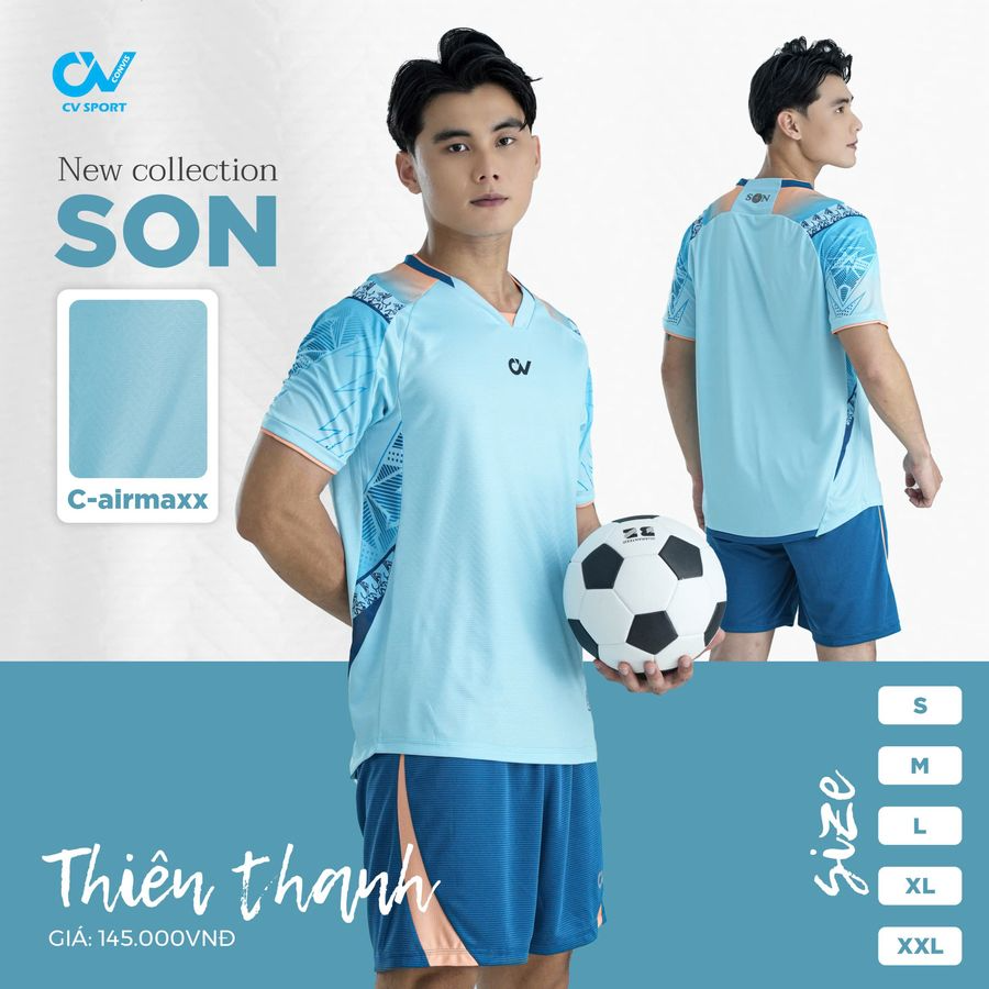 Quần Áo Bóng Đá Không Logo CV Son