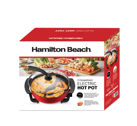  Nồi Lẩu Điện 2 Ngăn Hamilton Beach 5L-000208 