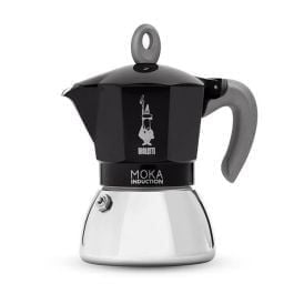 Hình ảnh BÌNH PHA CÀ PHÊ BẾP TỪ BIALETTI NEW MOKA INDUCTION BLACK 6 CUPS 0006936/NP
