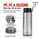  Bình Nước La Fonte 1900 ml Màu Đen – Tiện Mang Theo Đồ Uống 