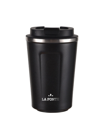  Bình giữ nhiệt La Fonte 380ml màu đen 003520 