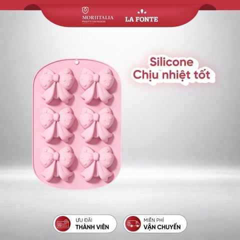  Khuôn Bánh Silicone La Fonte Hình Nơ 