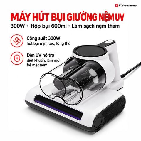  Máy Hút Bụi Giường Nệm UV Kuchenzimmer – Làm Sạch Bằng UV 