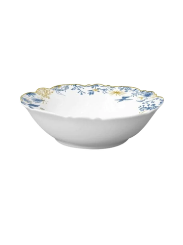  Tô sứ xương cao cấp Moriitalia viền hoa (1350 ml - 014465) 