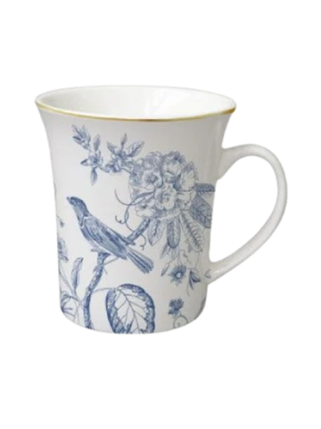  Ly sứ xương cao cấp Moriitalia viền hoa (380ml-014496) 