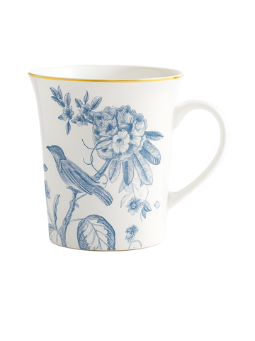  Ly sứ xương cao cấp Moriitalia viền hoa (380ml-014496) 