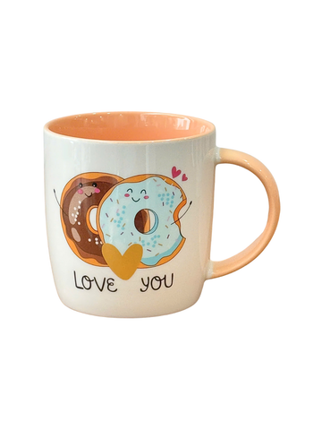  Ly sứ La Fonte Bánh Donut 360ml-015721-WHI-04 