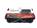  Bếp Than Di Động Có Nắp Kèm Vỉ Nướng La Fonte-015868 