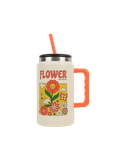  Ly Giữ Nhiệt La Fonte Flower Kèm Ống Hút-1540 ml-014786 
