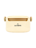  Hộp cơm thủy tinh La Fonte hình tròn (800 ml-014540-WHI) 