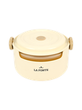  Hộp cơm thủy tinh La Fonte hình tròn (800 ml-014540-WHI) 