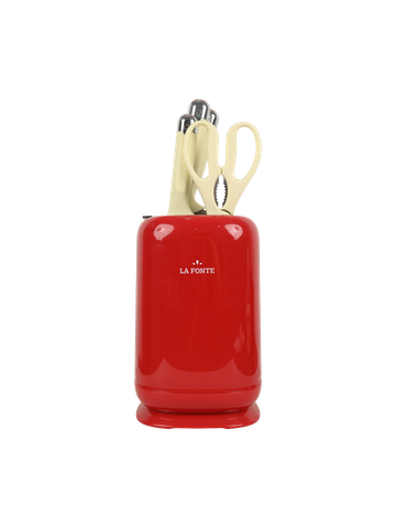 Hình ảnh BỘ DAO KÉO 4 MÓN LA FONTE (014557-RED) đa năng trong gian bếp