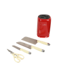  Bộ dao kéo 4 món La Fonte (014557-RED) 