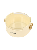  Hộp cơm thủy tinh La Fonte hình tròn (800 ml-014540-WHI) 
