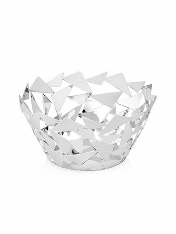  Khay trang trí bằng thép không dùng đựng đồ ăn  ,kích thước: 18.8 cmx 9.9 cm ,  Code:77295,nhãn hiệu : OTTAVIAN- 