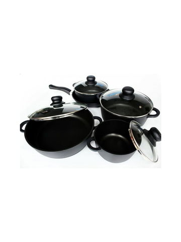  Bộ nồi hợp kim nhôm Moriitalia ELO 9 món - ESSE-C009-A 
