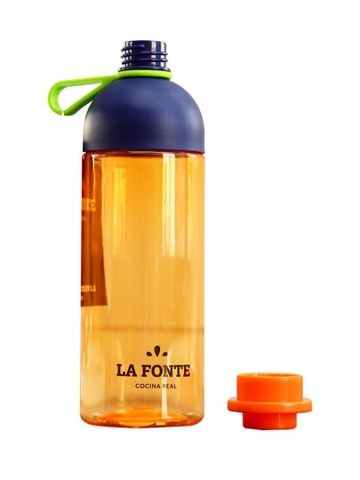  [MỚI] Bình nước uống thể thao La Fonte 600ml màu cam - 886204-Ora 