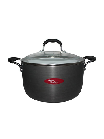  Nồi nhôm nắp kính 36cm  cao  HA0236C-AU06 