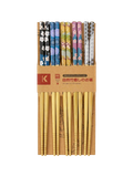  Đũa tre Nhật Bản vỉ 5 đôi Kokusai 23.5cm NDCK-04A 
