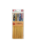  Đũa tre Nhật Bản vỉ 5 đôi Kokusai 23.5cm NDCK-04A 
