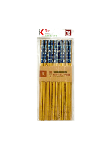  Đũa Tre Nhật Bản Vỉ 5 Đôi Kokusai NDCK-05A 