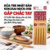  Đũa Tre Kokusai 22.5 cm – Tiện Dùng Trong Bữa Ăn 