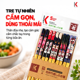  Đũa Tre Kokusai 22.5 cm – Tiện Dùng Trong Bữa Ăn 