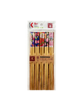  Đũa tre Nhật Bản vỉ 5 đôi Kokusai 22.5cm NDCK-05E 