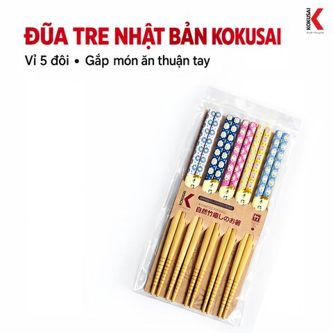  Đũa Tre Kokusai – Tiện Dùng Trong Bữa Ăn 