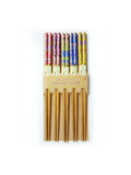  Đũa tre Nhật Bản vỉ 5 đôi Kokusai 22.5cm NDCK-06 