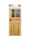  Đũa Tre Nhật Bản Vỉ 5 Đôi Kokusai 22.5cmx7.5mm NDCK-06A 