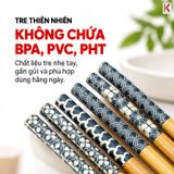  Đũa Tre Kokusai Vỉ 5 Đôi – Tiện Dùng Trong Bữa Ăn 