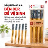  Đũa Tre Kokusai Vỉ 5 Đôi – Tiện Dùng Trong Bữa Ăn 