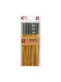  Đũa Tre Nhật Bản Vỉ 5 Đôi Kokusai 22.5cmx7.5mm NDCK-06B 