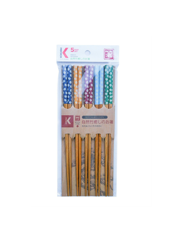  Đũa gỗ Nhật Bản vỉ 5 đôi KOKUSAI NDCK-23B 
