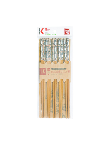  ĐŨA GỖ NHẬT BẢN VỈ 5 ĐÔI KOKUSAI 24cmx7.5mm - NDCK-23D 