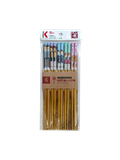  Đũa Tre Nhật Bản Vỉ 5 Đôi Kokusai 22.5cmx7.5mm NDCK-06C 