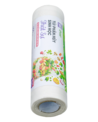  Túi Phân hủy sinh học thực sự (Túi đựng thực phẩm Phân hủy sinh học Deodeo 300 g - 20 cm x 30 cm) - TDTP10000659 