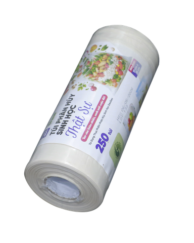  Túi Phân hủy sinh học thực sự (Túi đựng thực phẩm Phân hủy sinh học Deodeo 500 g - 17 cm x 25 cm) - TDTP10001083 