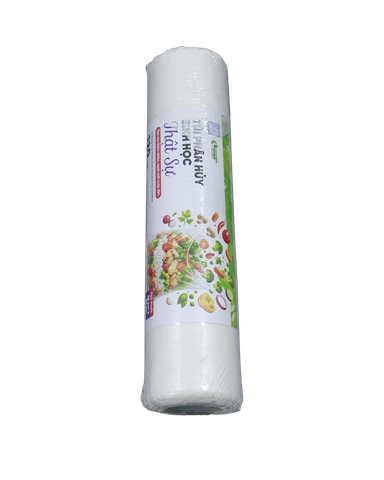  Túi Phân hủy sinh học thực sự - (Túi đựng thực phẩm Phân hủy sinh học Deodeo 500 g - 25 cm x 35 cm) - TDTP10001106 