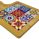  Thớt Tre Ceramic La Fonte Hoa Văn Sắc Việt 18.5cm x 28.5cm - THOT00000369 
