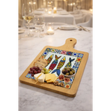 Thớt Tre Ceramic La Fonte Hoa Văn Ngư Phúc 18.5cm x 28.5cm - THOT00000383 