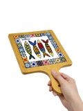  Thớt Tre Ceramic La Fonte Hoa Văn Ngư Phúc 18.5cm x 28.5cm - THOT00000383 