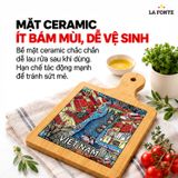  Thớt Tre Ceramic La Fonte Lạc Việt 18.5 x 28.5 cm – Hai Mặt Tre Ceramic, Dễ Vệ Sinh 
