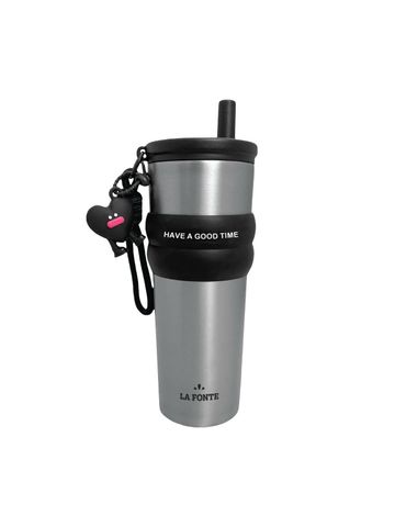  Ly Giữ Nhiệt 2 Lớp Inox La Fonte Kèm Charm Trái Tim 710ml-010887-SS 