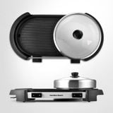  Bếp Lẩu Nướng BBQ 2 trong 1 Hamilton Beach 3L-000192 